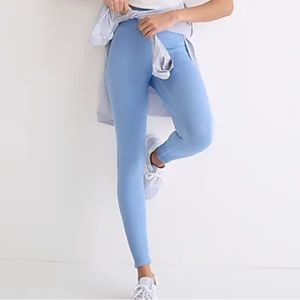 J. Crew SculptStretch high-rise ribbed leggings